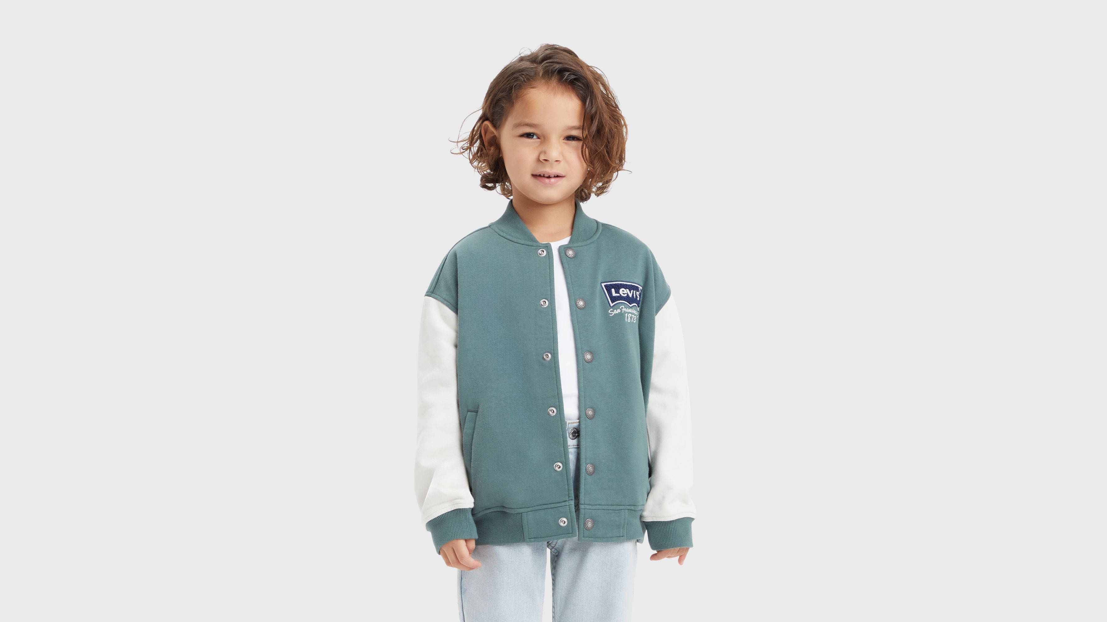 Enfant veste blouson d’aviateur Prep Sport - Dark Forest - Vert