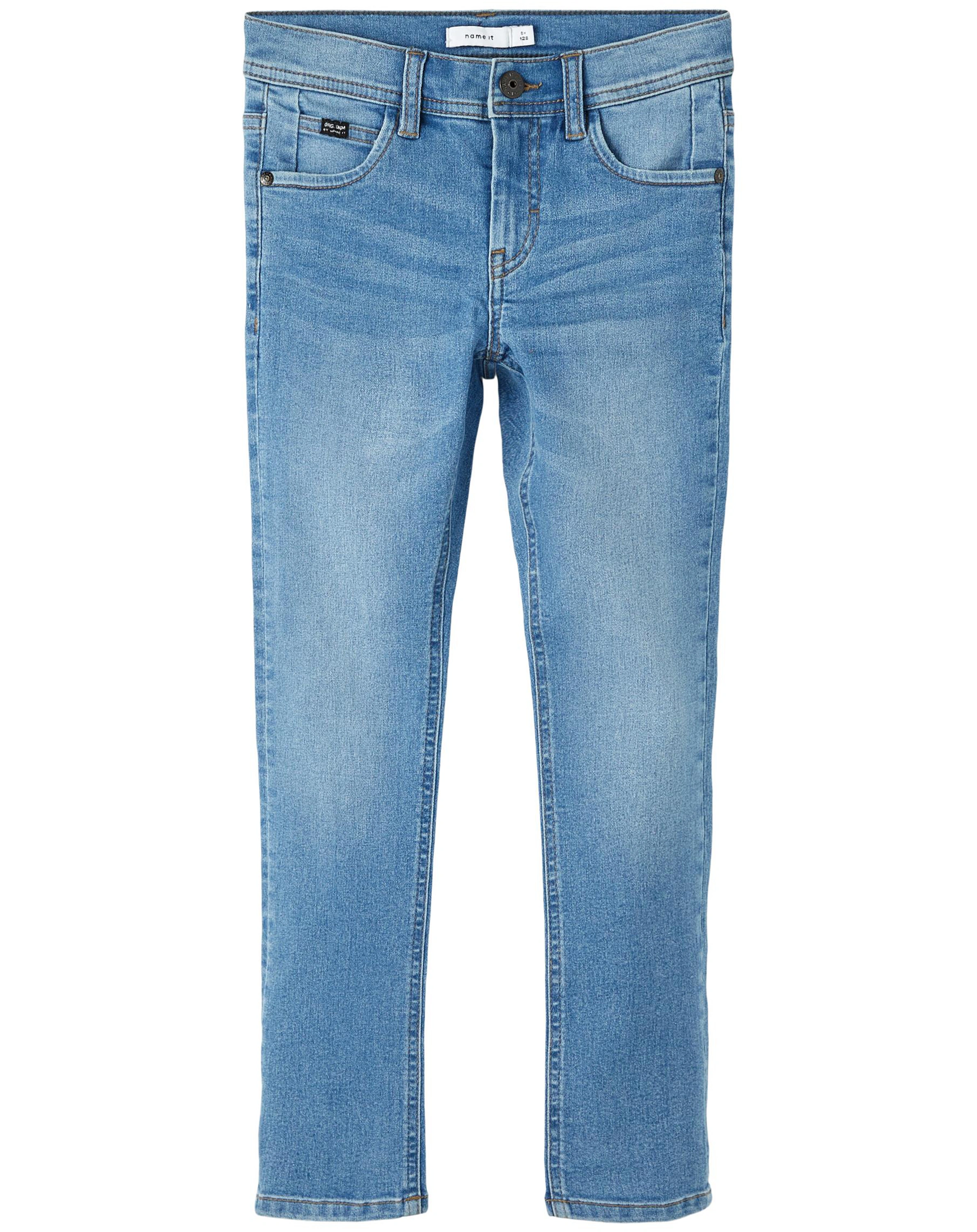 Jeanshose NKMSILAS DNMBTHRIS in medium blue