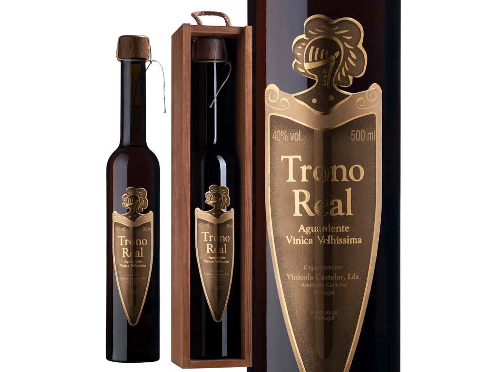 AGUARDENTE TRONO REAL VINICA VELHISSIMA FINA 0.50L