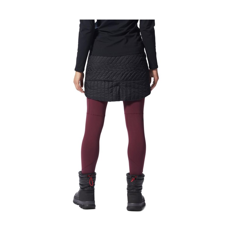 Mountain Hardwear Trekkin Insulated Mini Skirt Women Black