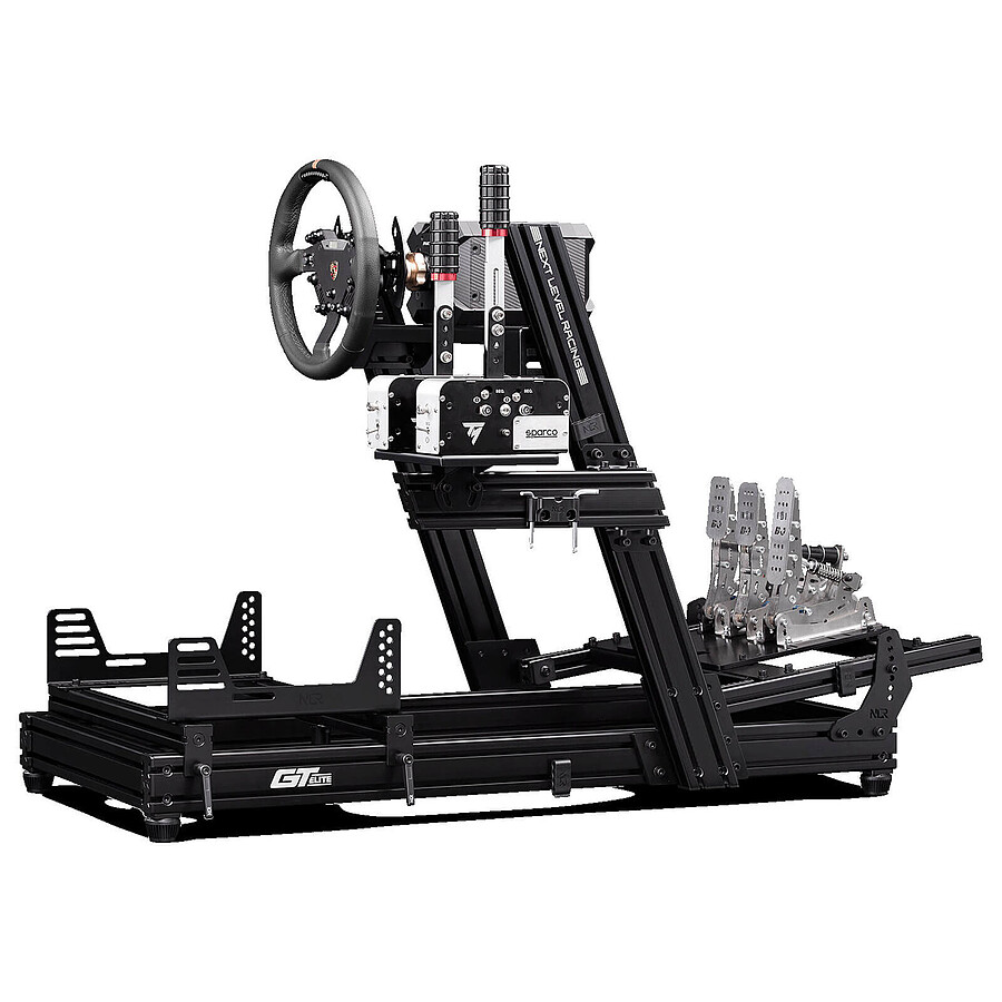 Next Level Racing GTElite Simulator Cockpit Wheel Plate Edition