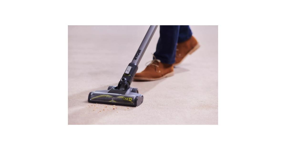 RyobiAccu-Handstofzuiger R18SV7-0, 18V steelstofzuiger  (zonder batterij en lader)