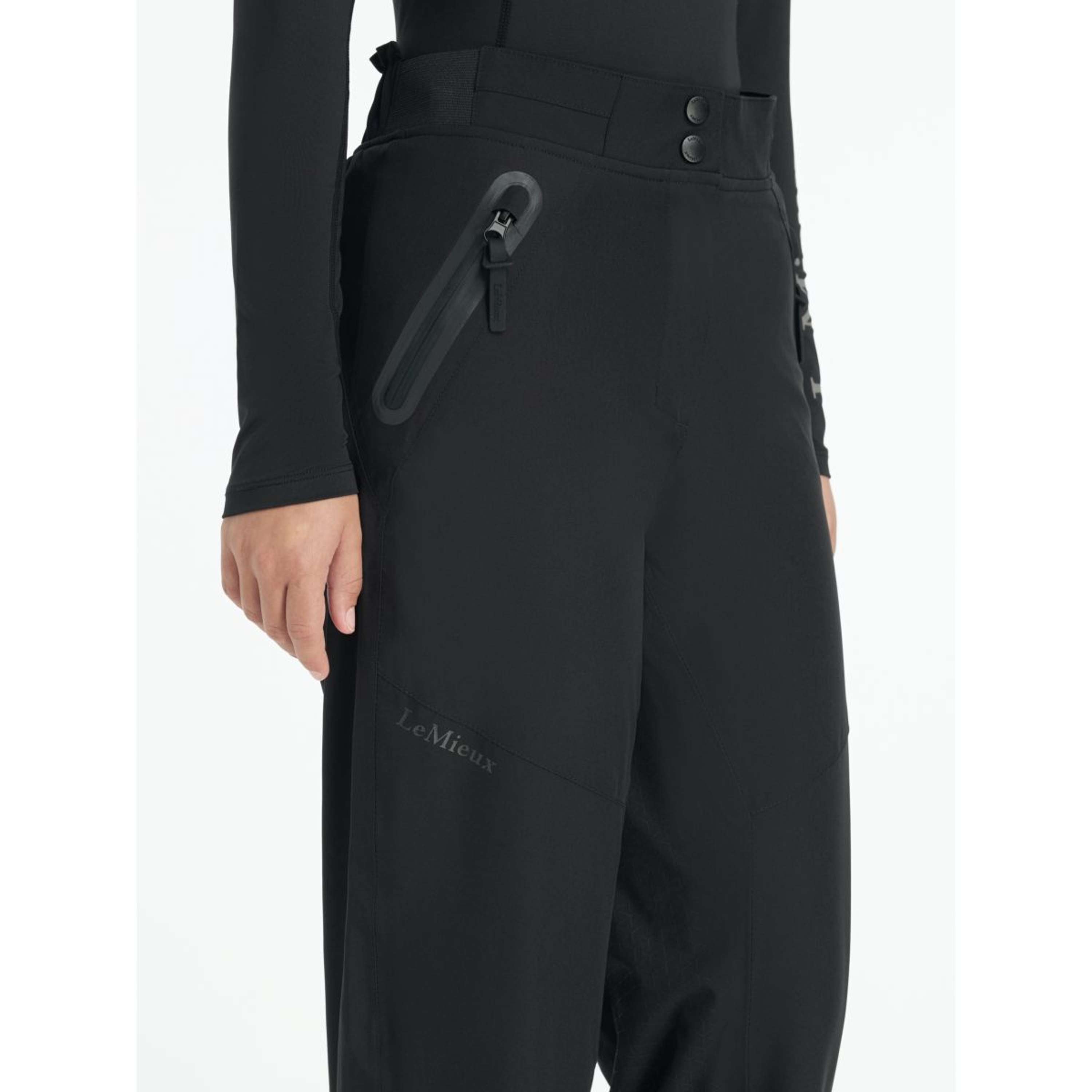 LeMieux Rijbroek Young Rider Drytex Waterproof Zwart