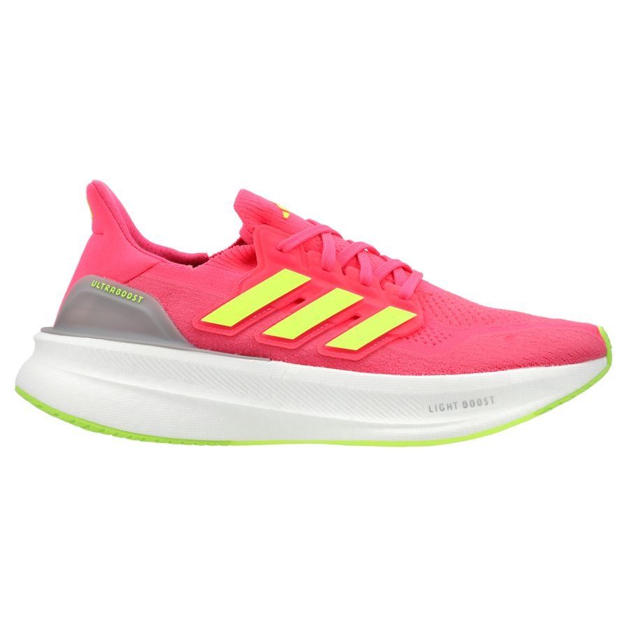adidas Chaussures de Running Ultra Boost 5 - Lucid Pink/Lucid Lemon Femme