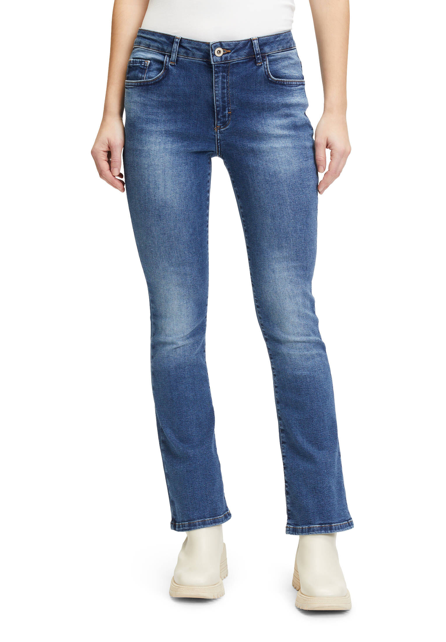 Cartoon| Damen Jeans Bootcut Fit