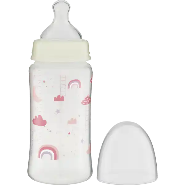 Leuchtende Weithalsflasche Rainbow 300 ml