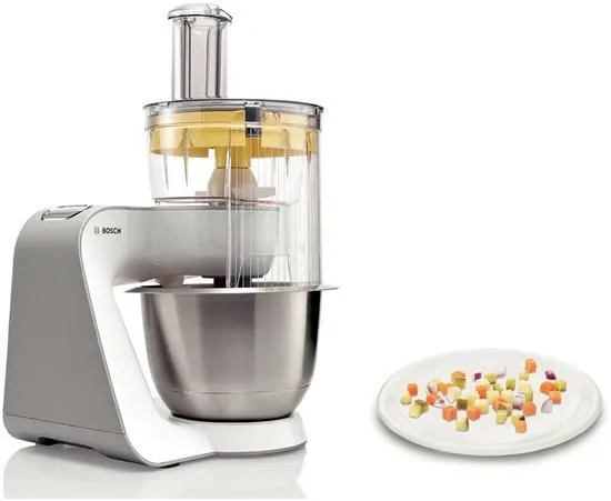 Bosch Styline MUM54251 - Køkkenmaskine - 900 W - hvid/sølv