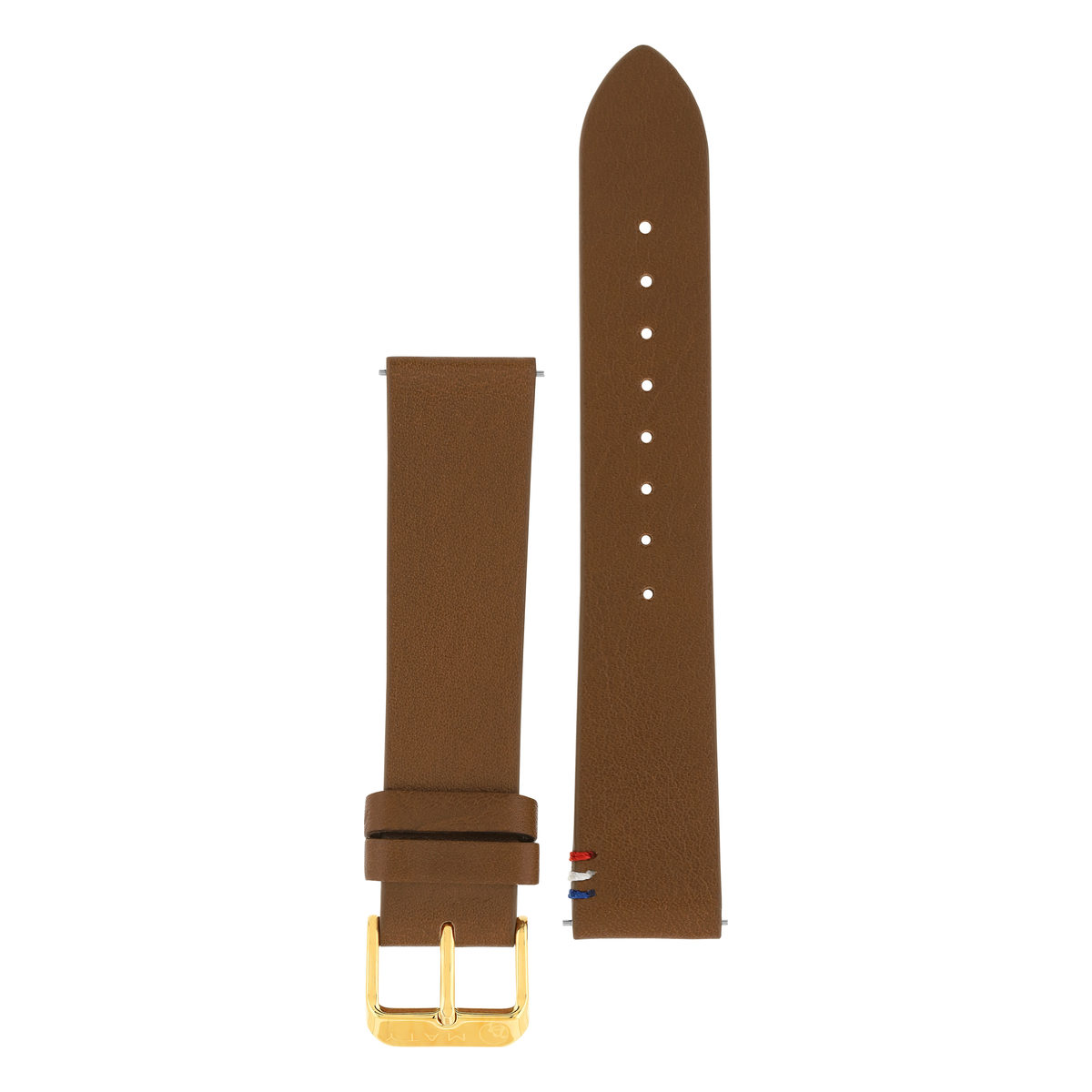 Bracelet de montre cuir marron