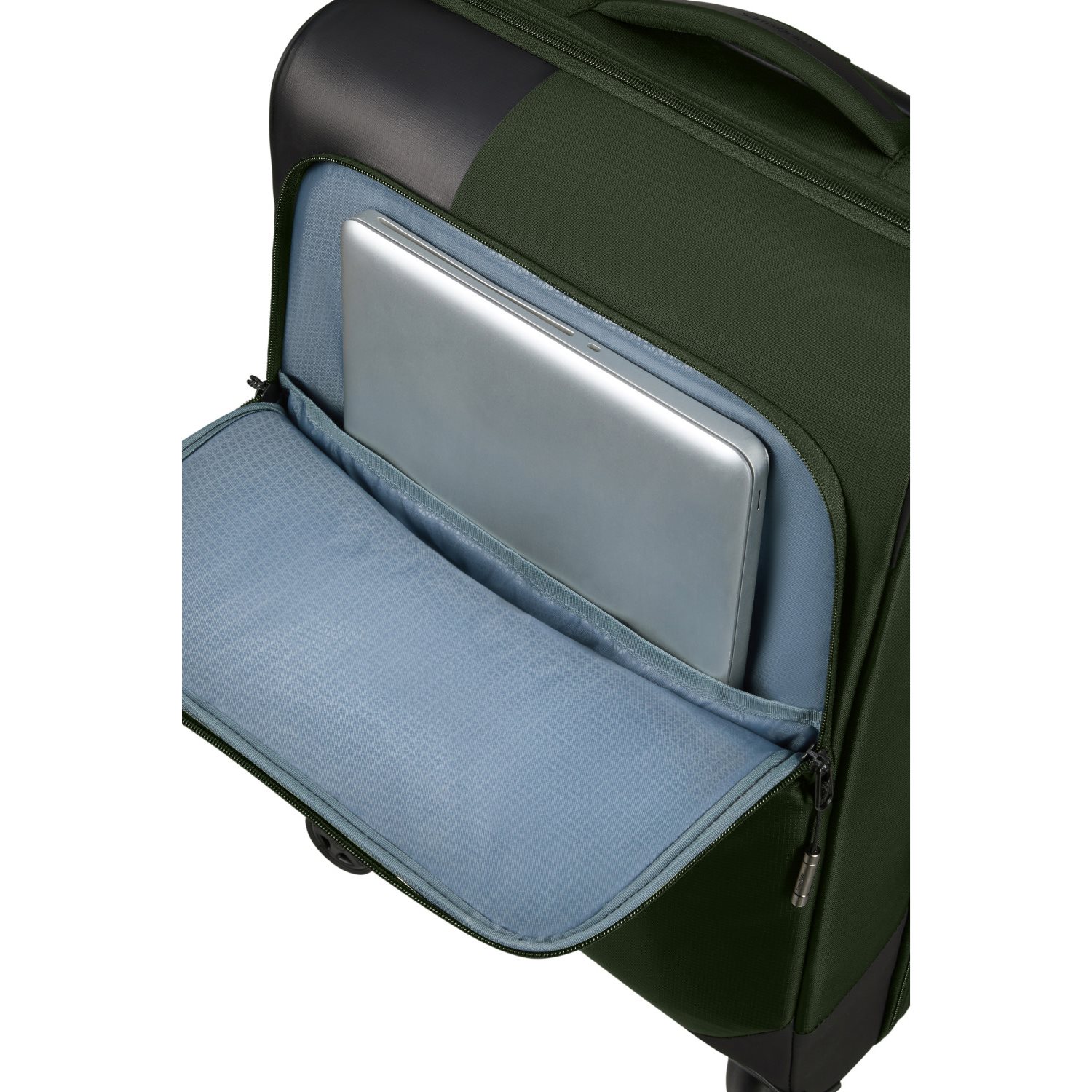 Samsonite BIZ2GO TRVL Spinner 55 DF Expandable earth green