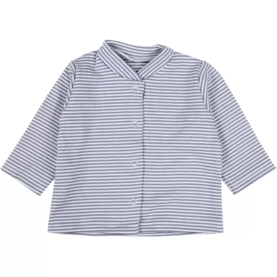 TupTam Baby Unisex Strampler-Set mit Aufdruck Spruch 2-tlg grau-kombi