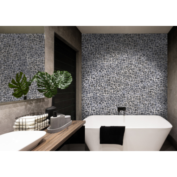 Natura Stone Mat Antraciet 30x30 cm 1 m²