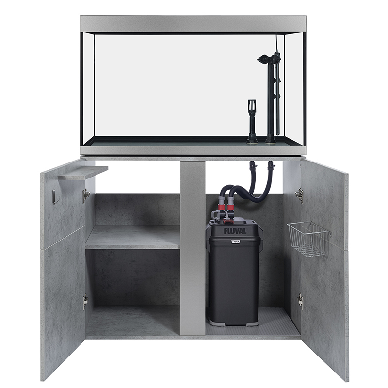 Kit para aquário Fluval Siena de 272 litros, branco