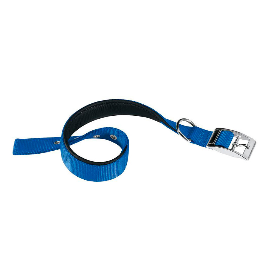 Coleira para cães Ferplast Daytona em nylon azul