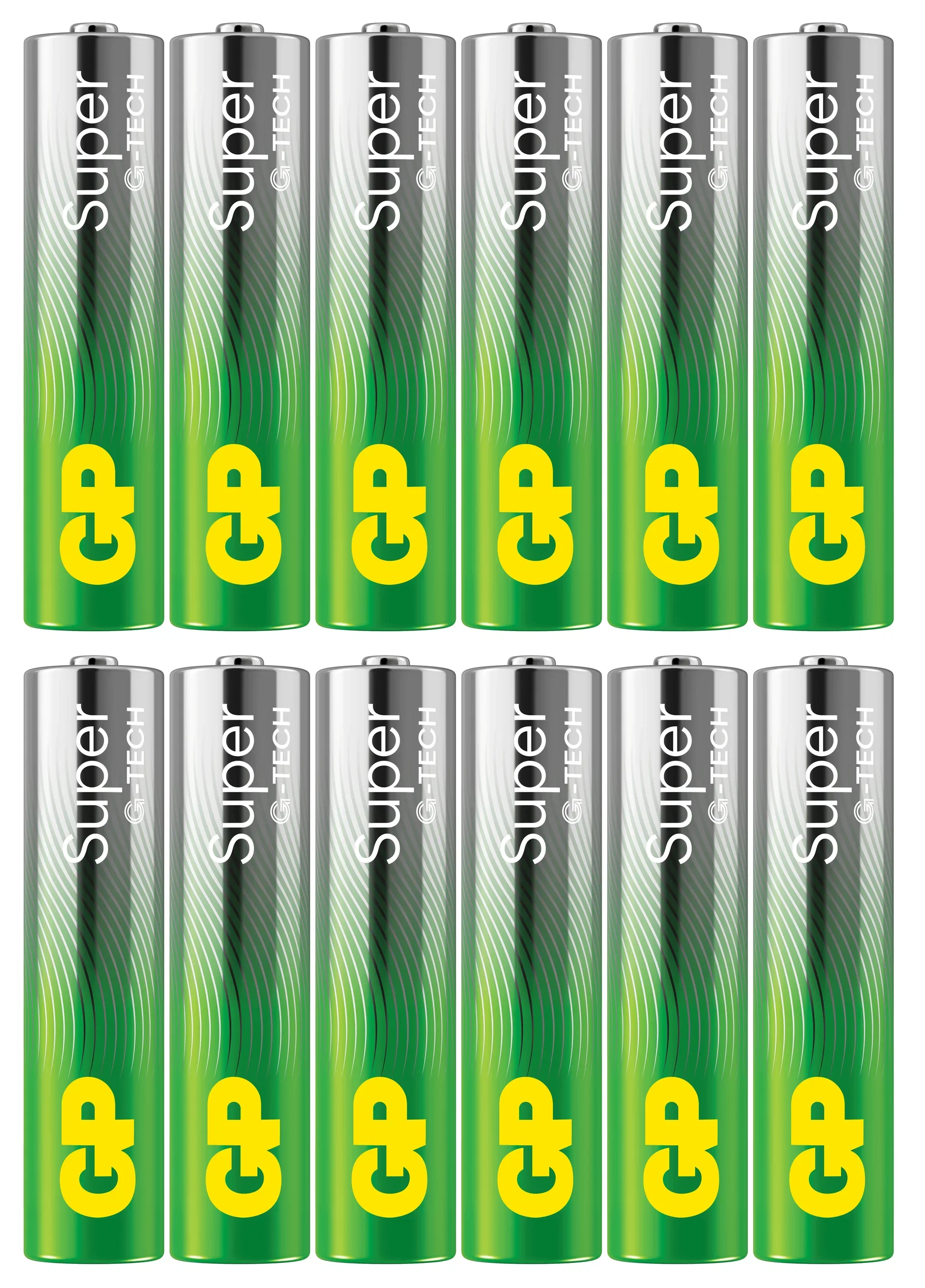 GP Batterier GP Super AAA LR03 12 pk