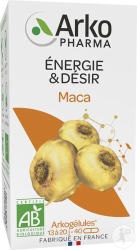 Arkopharma Arkogélules Maca Bio 45 Gélules