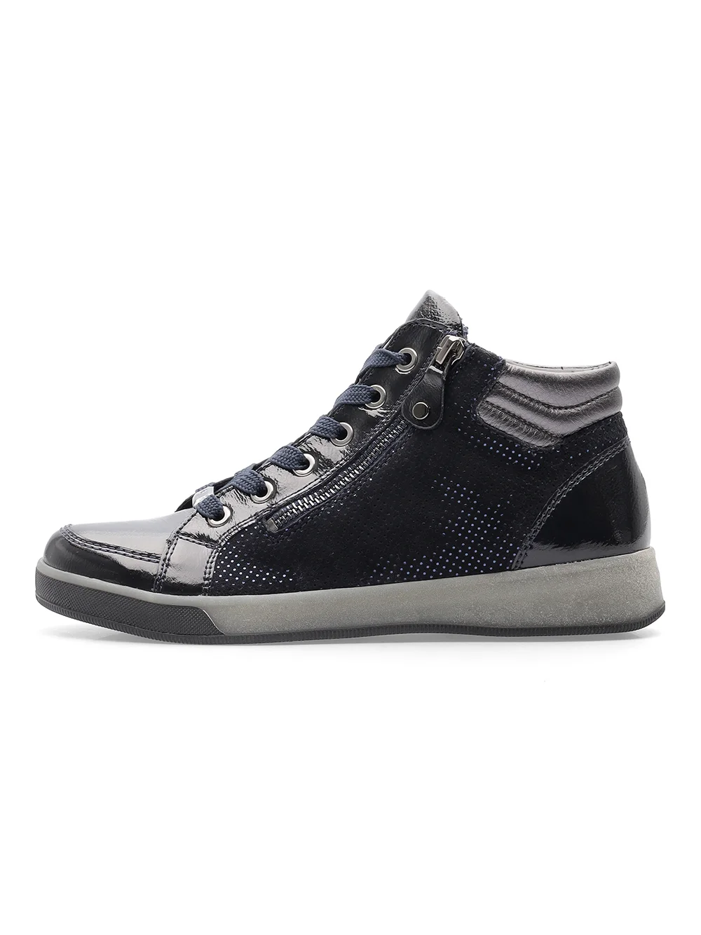 Hightop Sneaker Rom blau