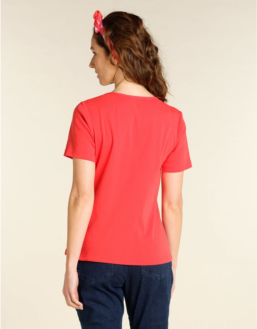 T-shirt corail coton BIO