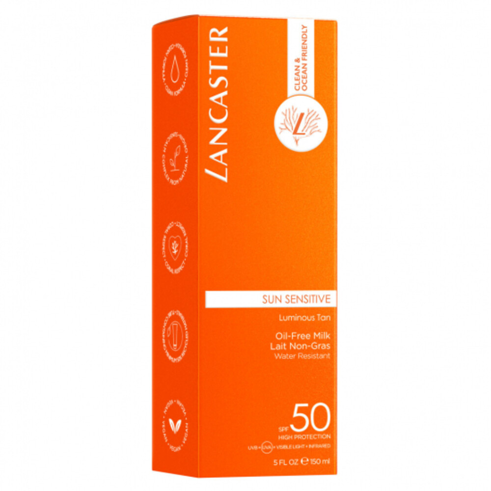 Lancaster Sun Sensitive Oil Free Milk SPF 50150 ml