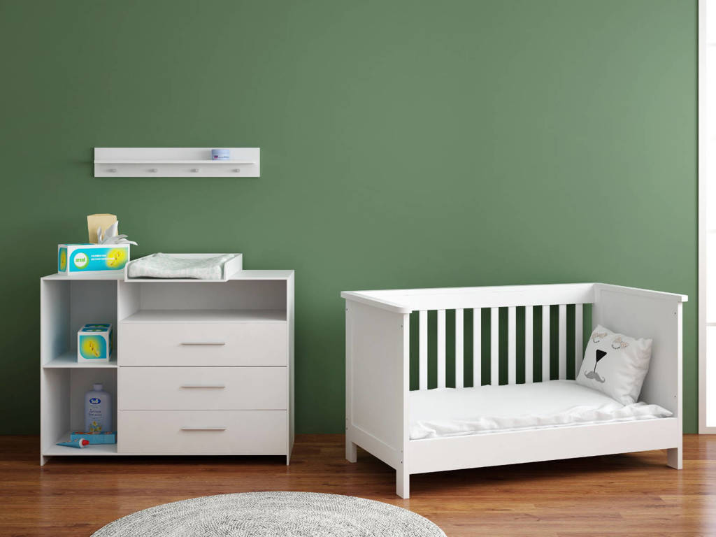 meegroei babykamer Jim Wit (2-delig)