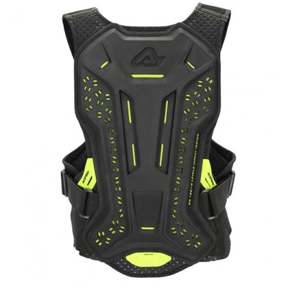 Pare pierre Acerbis DNA BODY ARMOUR BLACK YELLOW 2022 - Noir / Jaune
