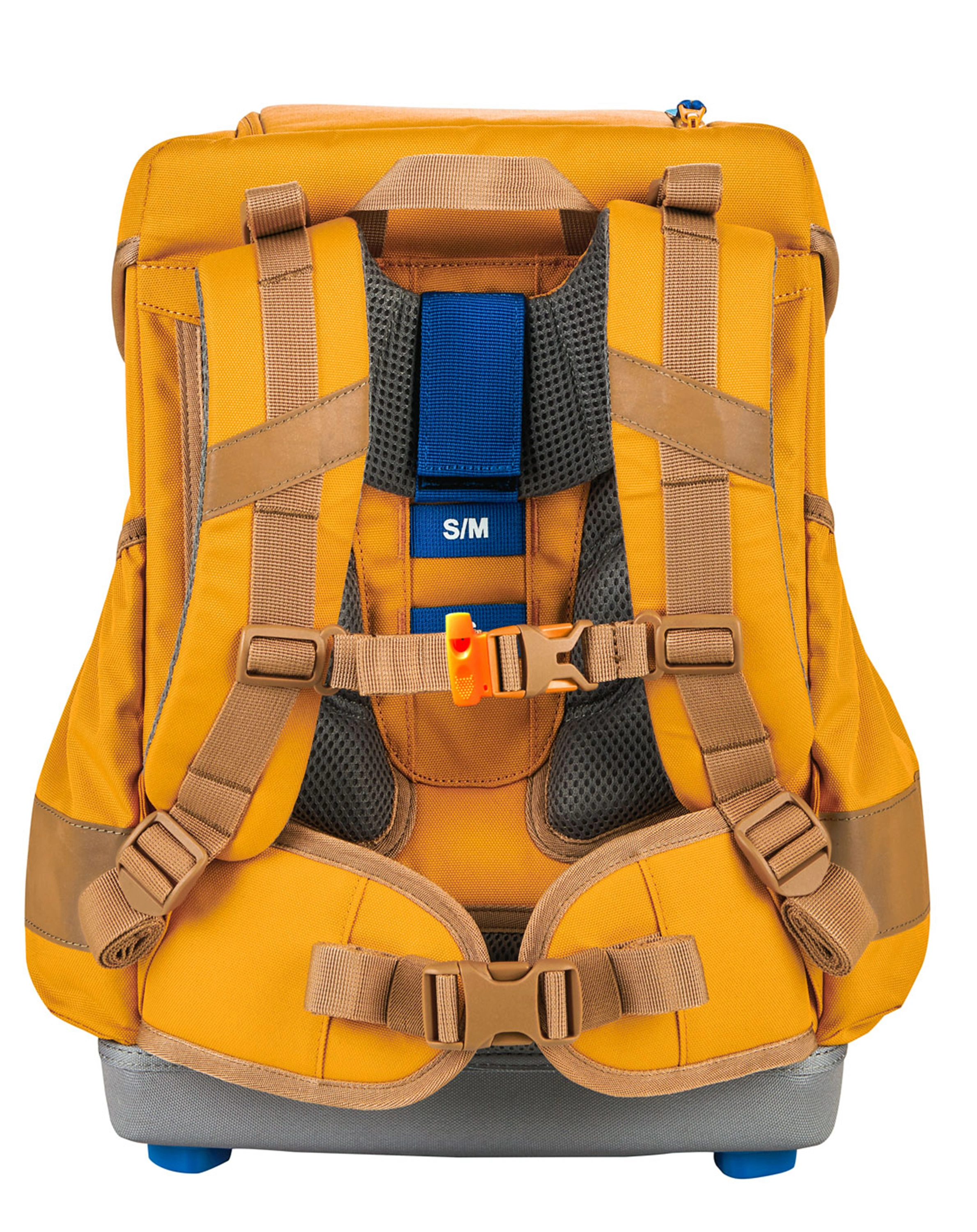 Schulranzen-Set BUDDY 4-teilig in golden yellow/cinnamon