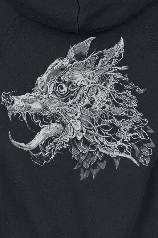 Melting Wolf | Asinhell Sweat-shirt à capuche