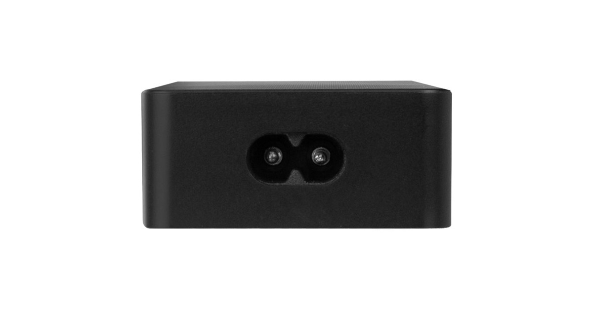 EwentUltra-compacte laptoplader 45W (voor laptops tot 15,6 inch)  (Zwart)