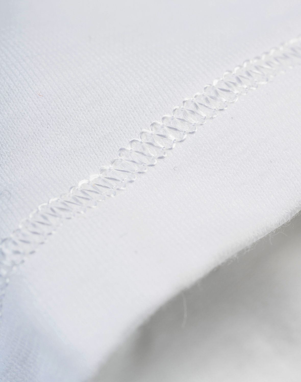 Midi-slips van katoen voor dames in Wit