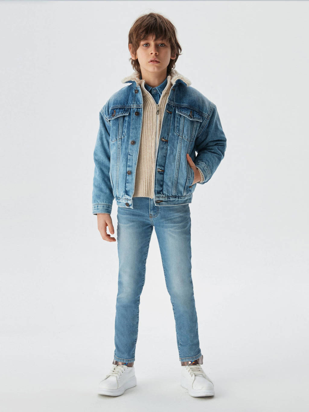 LTB spijkerjas Edric B. medium blue denim