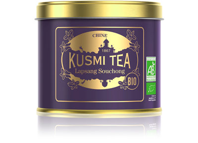 Lapsang Souchong-Thé fumé bio Boîte 90 g