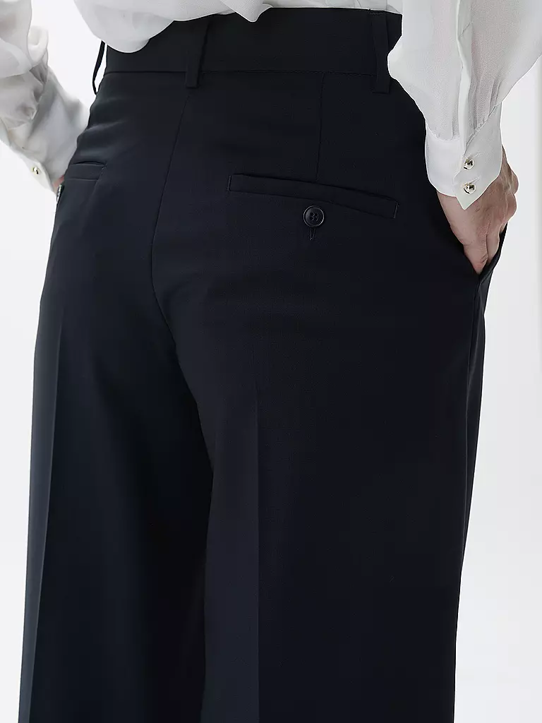 WEEKEND MAX MARA Businesshose VISIVO dunkelblau