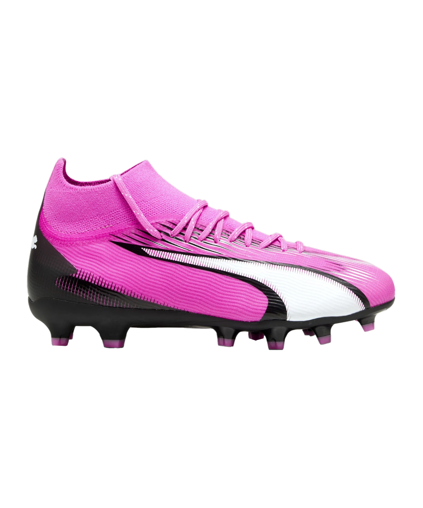 PUMA ULTRA Pro FG/AG Phenomenal Jr Kids Pink Weiss Schwarz F01