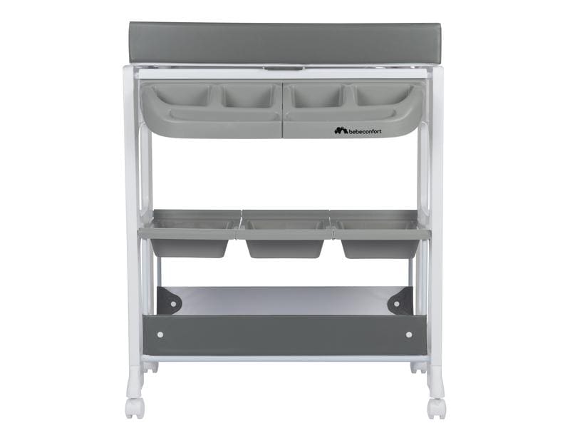 Bebeconfort Wickeltisch Dolphy Gray Mist Funktionale Wickelkommode