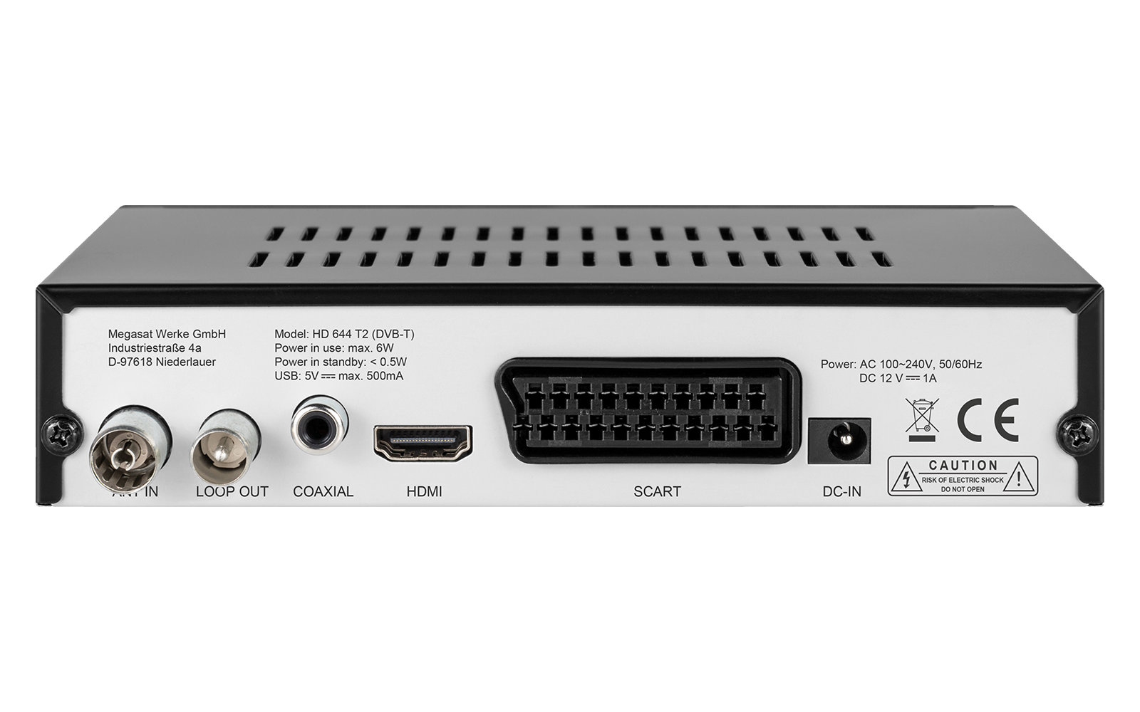 Megasat HD 644 T2 Full-HD Receiver