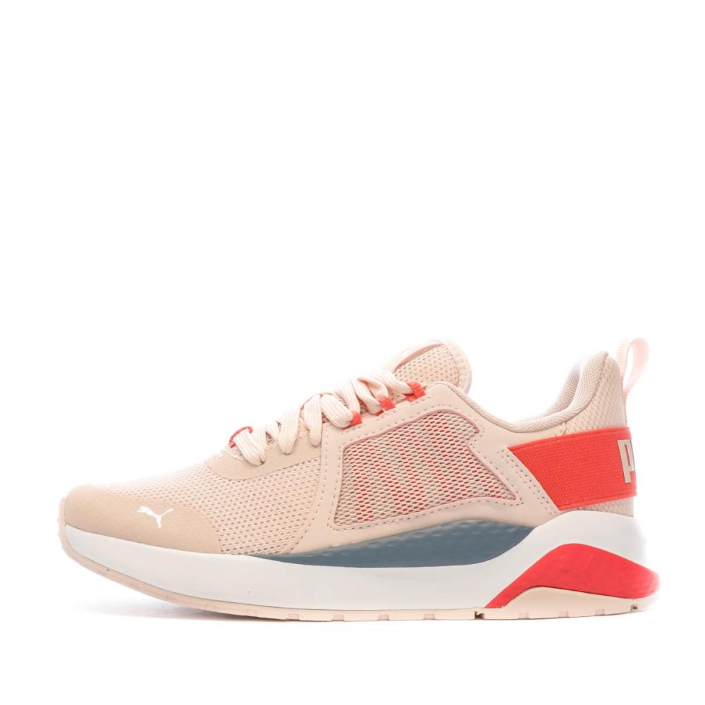 Puma Baskets Rose/Orange Fille Puma Future