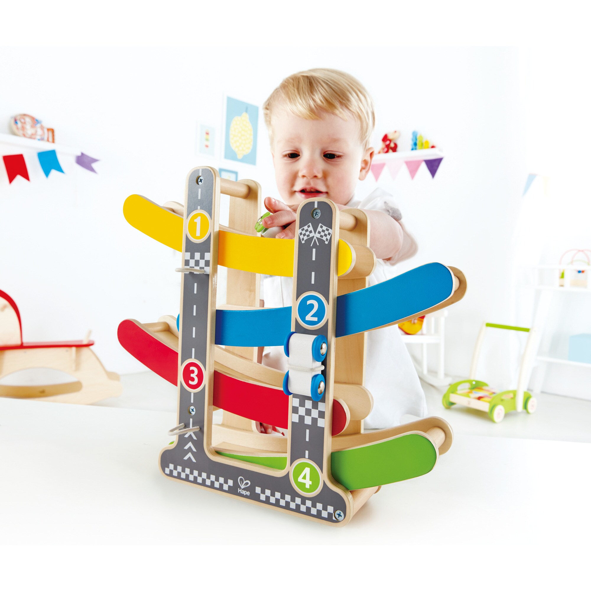 HAPE Bahn Flickflack-Rennbahn