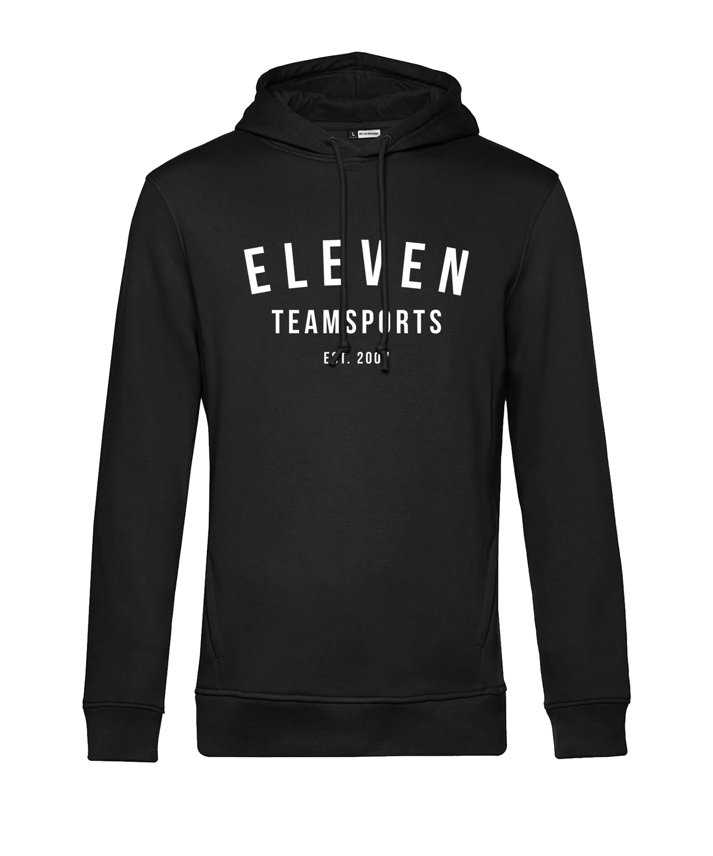 11teamsports established 2007 Hoody Schwarz Weiss
