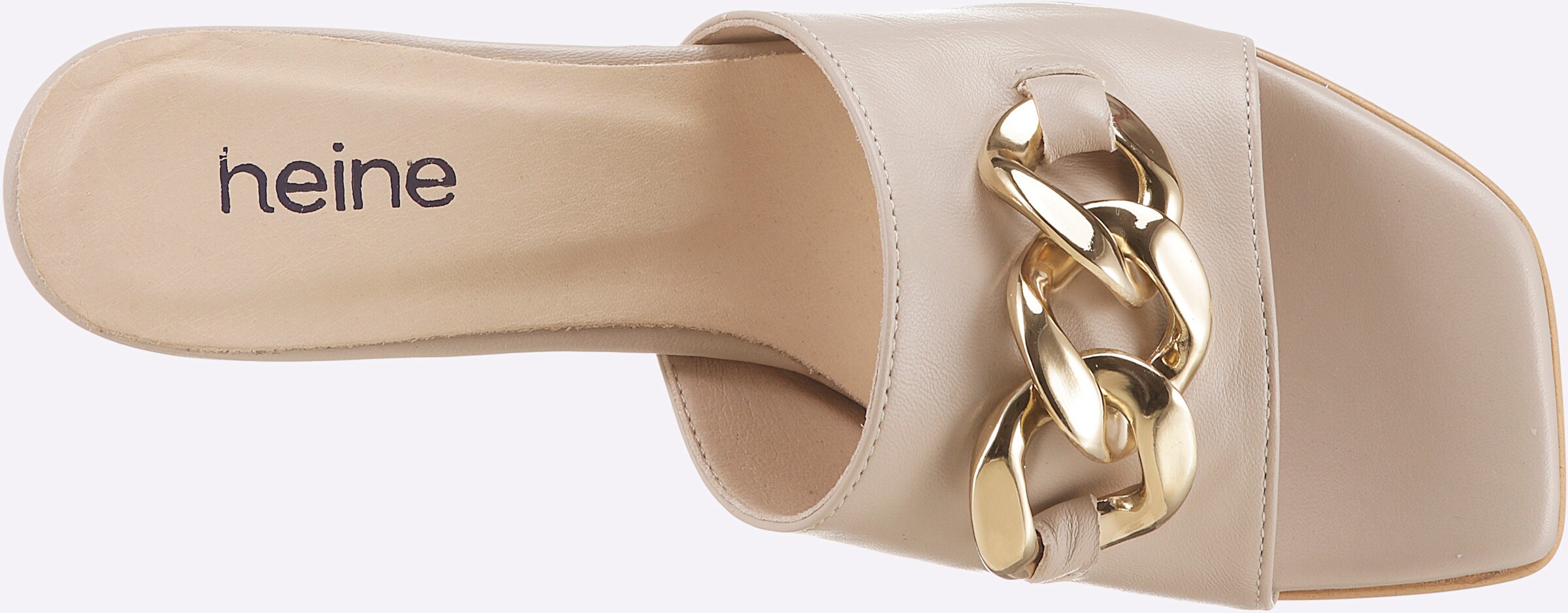 heine Pantolette in beige