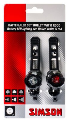 SIMSON kit d'éclairage batterie Bullit