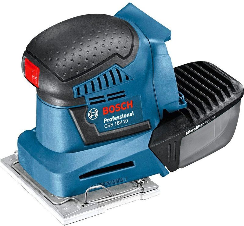 Bosch GSS 18V-10 SOLO 18V Li-ion Accu Vlakschuurmachine Body