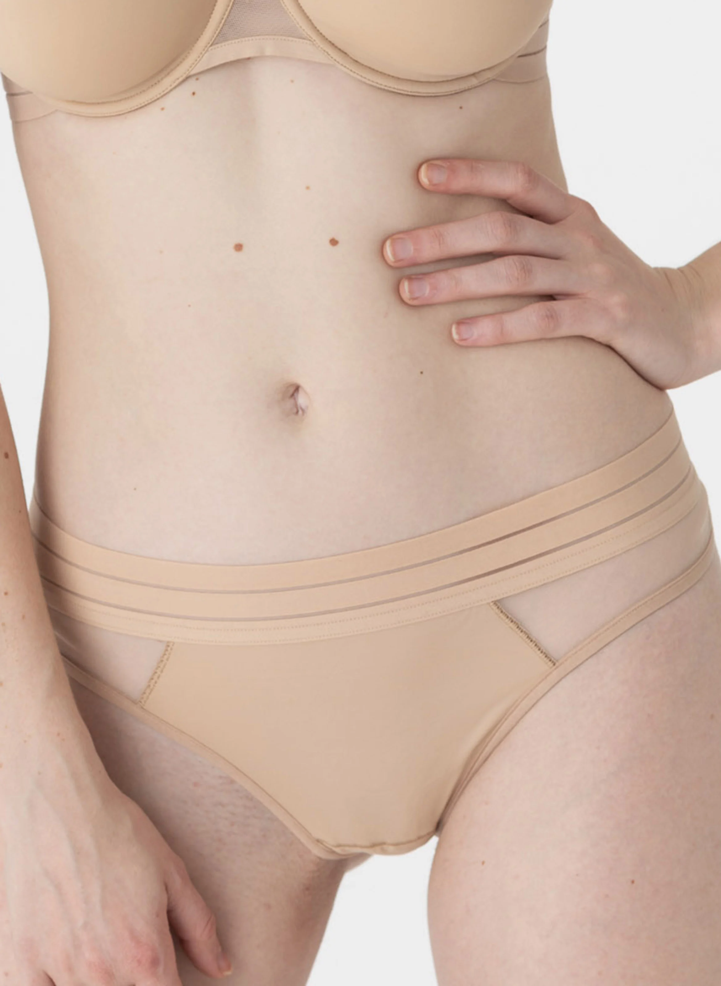 NUFIT - String en lycra Nufit | Beige