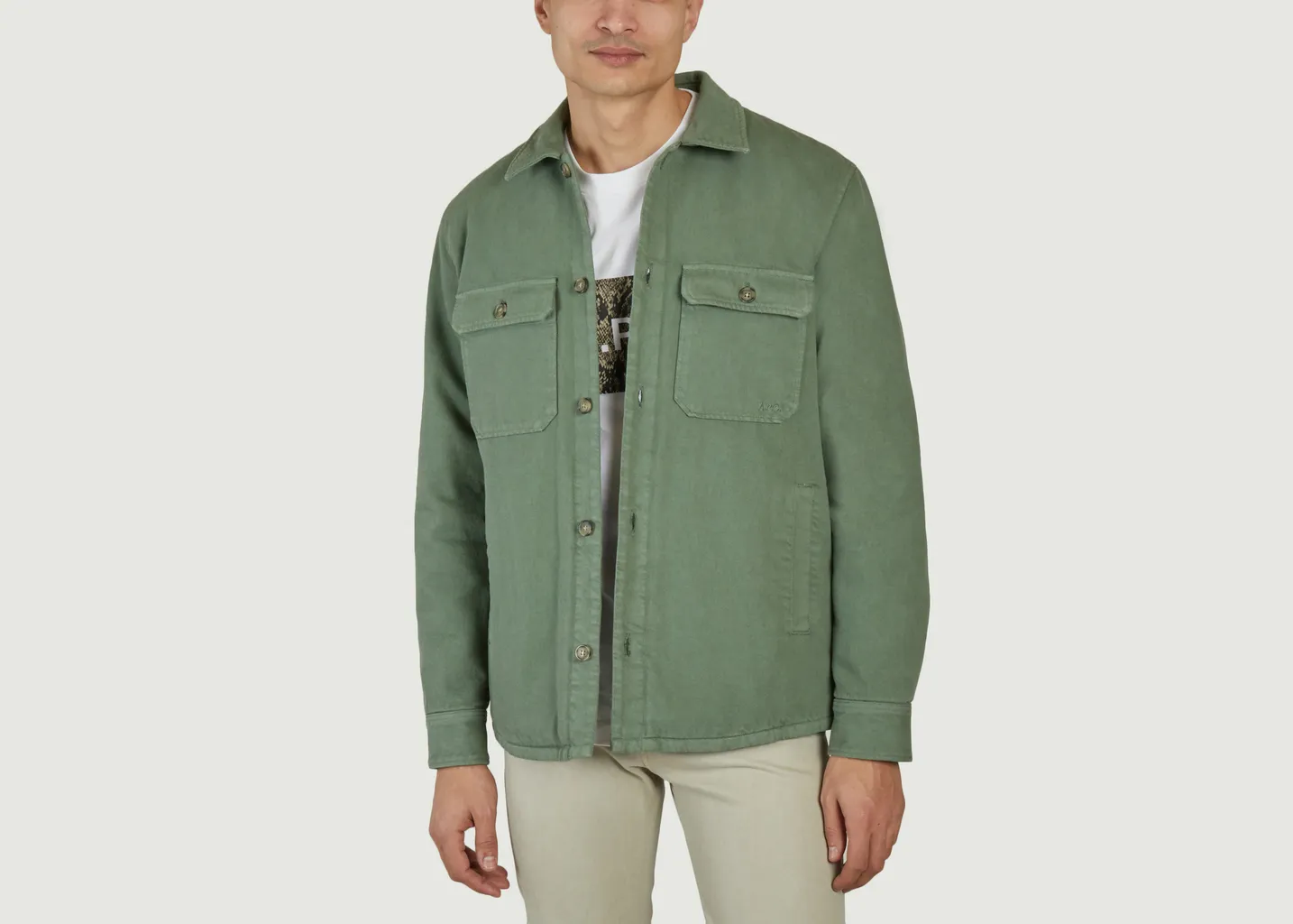 Veste en coton coupe droite Alessio A.P.C.