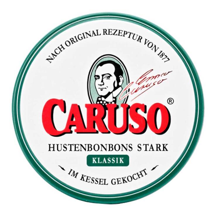 Caruso Hustenbonbons stark, 60 g