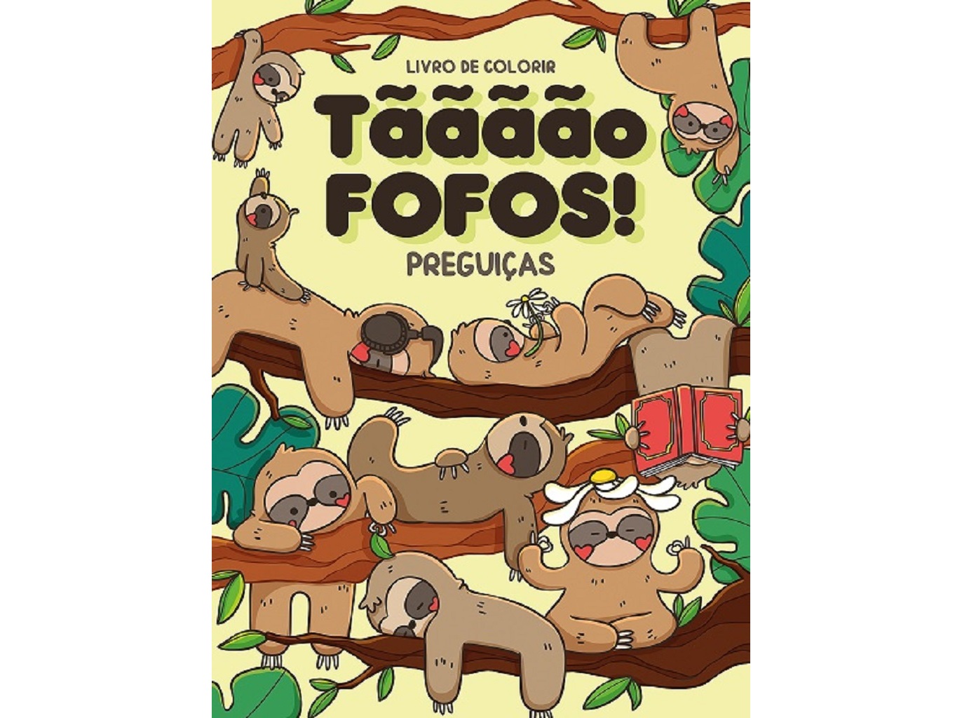 LIVRO TÃÃÃÃO FOFOS-PREGUIÇAS