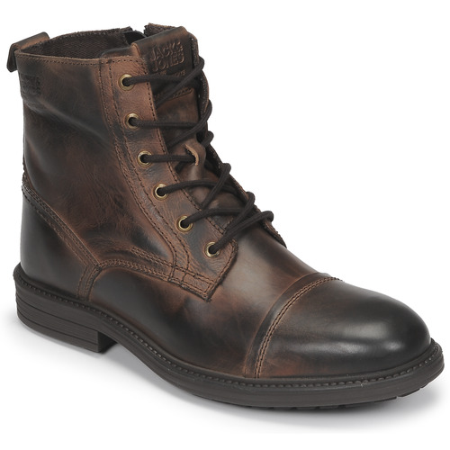 Jack & Jones - JFW HOWARD LEATHER BOOT - Cognac