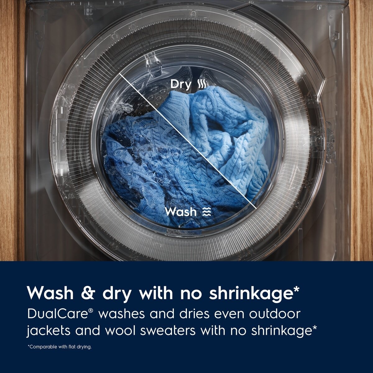 Electrolux Kombinert vaskemaskin/tørketrommel EWI7H2E94E