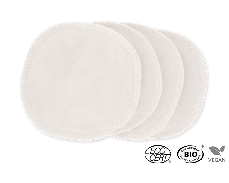 Miss W Pro - Eco Lingettes Démaquillantes, 4er Set