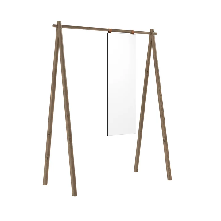Karup Design - Hongi Garderobe mit Spiegel 150, carobbraun