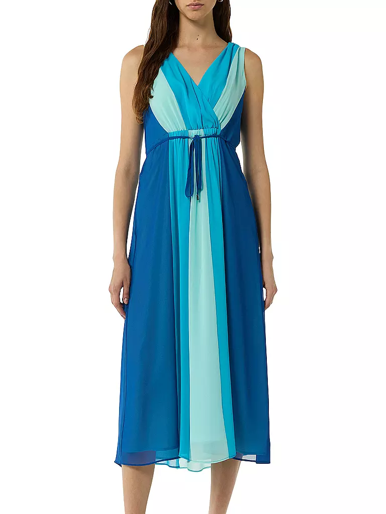 COMMA Midikleid  blau