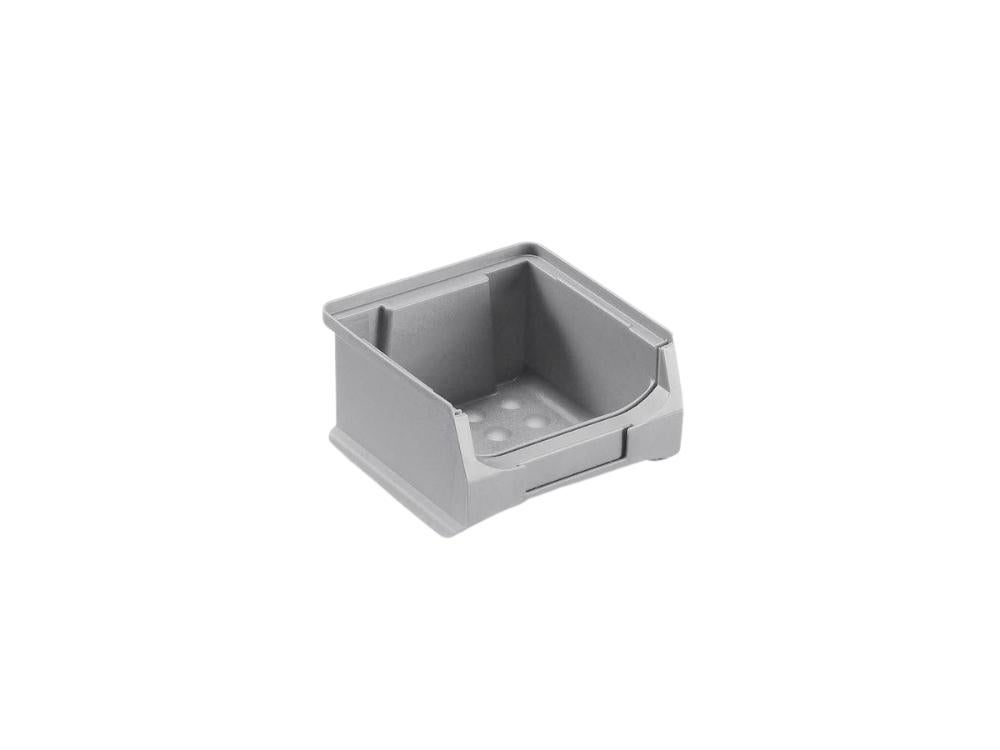 PROREGAL Value Pack 10x Grijze Opbergdoos 1,0 HxBxD 6 x 10 x 10 cm 0,4 Liter Opbergcontainer